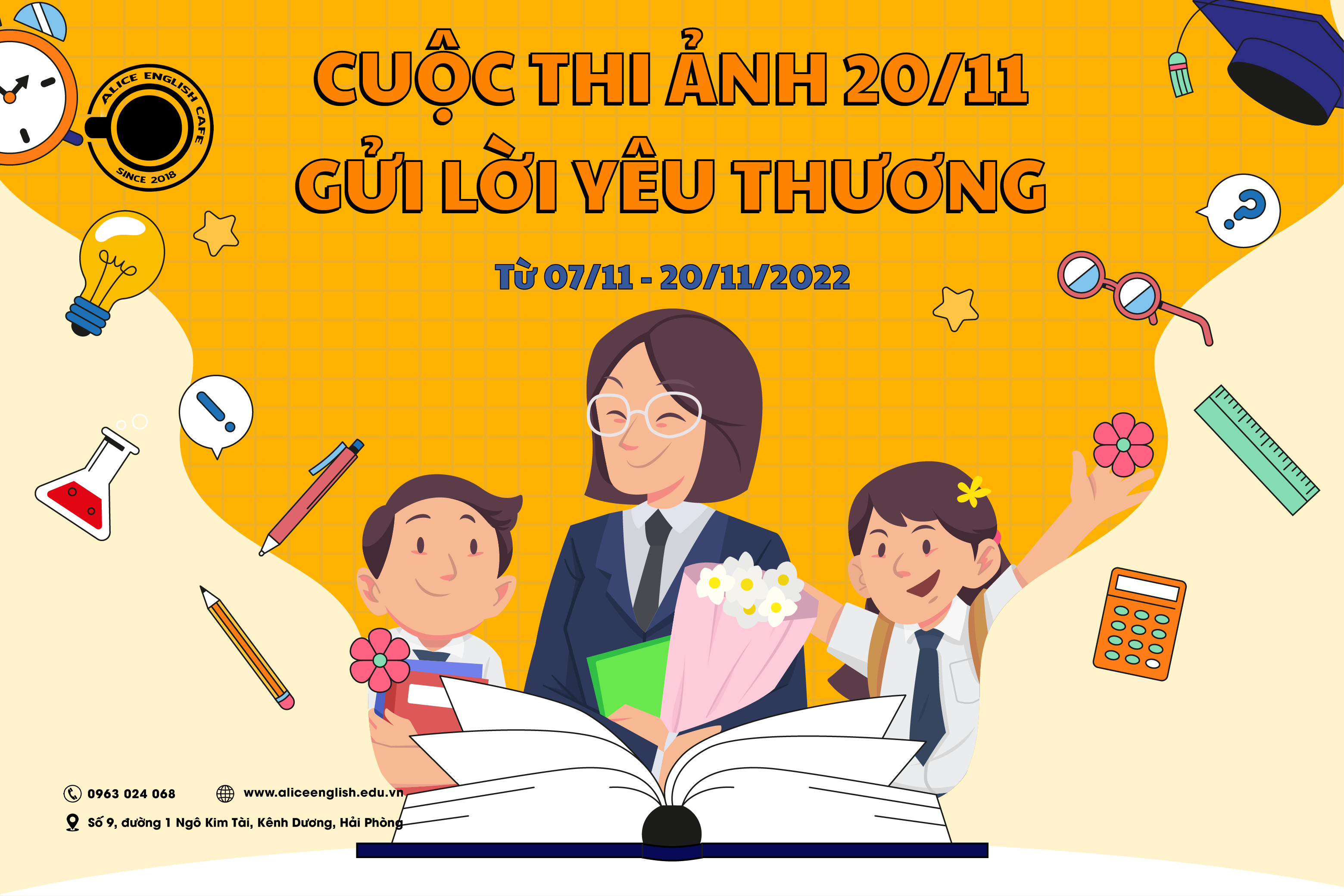 GỬI LỜI YÊU THƯƠNG NHÂN NGÀY 20/11