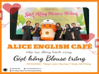 ALICE ENGLISH CAFÉ CÙNG VÔ VÀN QUÀ TẶNG TẠI SỰ KIỆN HIẾN MÁU ĐẠI HỌC Y DƯỢC HẢI PHÒNG